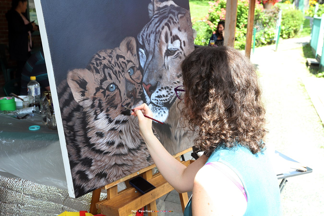 L’exposition regroupait une trentaine de membres du groupe Artistes visuels de Sherbrooke