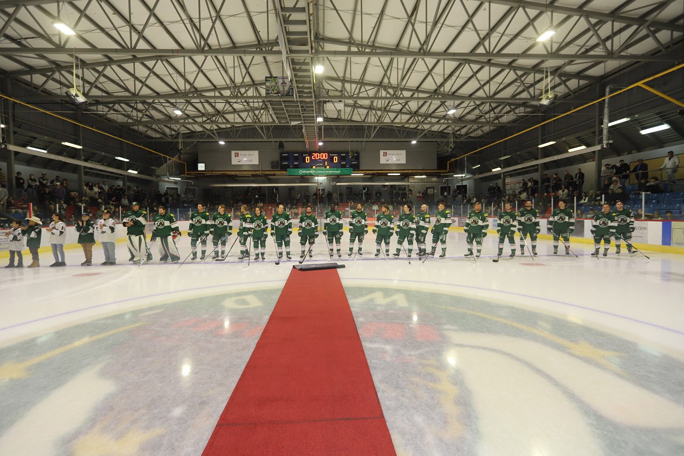 Le Desjardins-Wild remporte son match d’ouverture locale