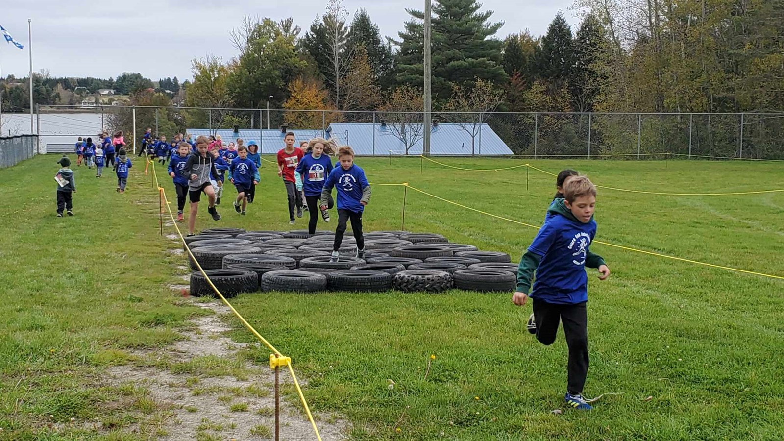 Plusieurs distances étaient prévues, autant pour la marche que pour la course.