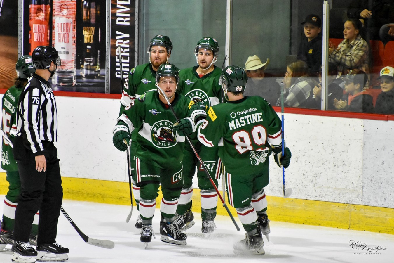 Le Desjardins-Wild de Windsor rendait visite au Nordik Blades en direct de l’aréna Connie-Dion de Val-des-Sources, vendredi soir dernier. 