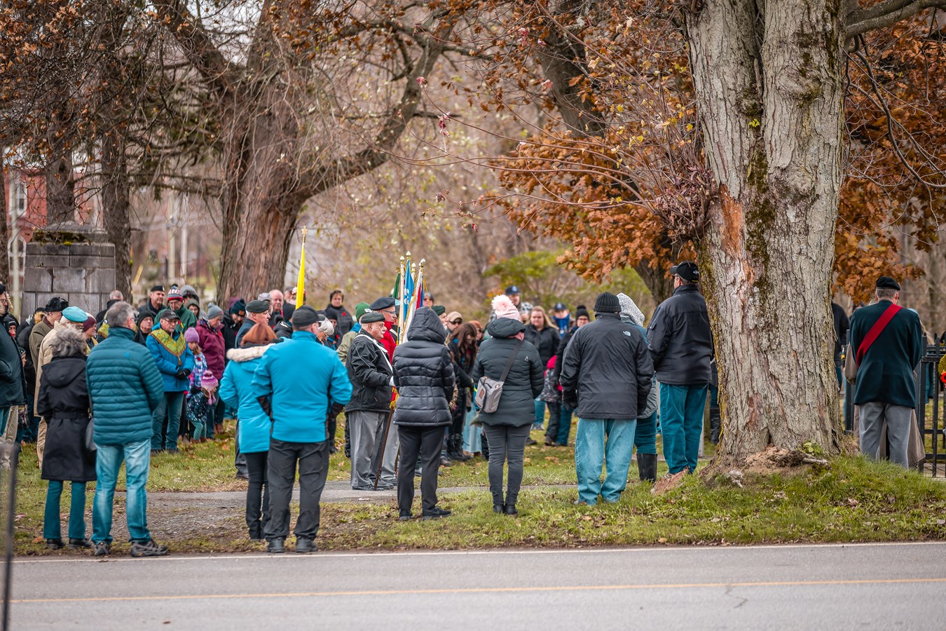 Plus de 200 personnes ont pris part à la cérémonie qui s’est déroulée à Richmond.