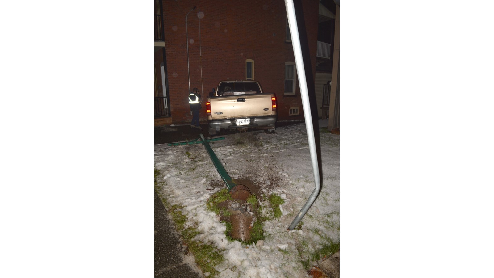 Fort heureusement, personne n’a été blessé.