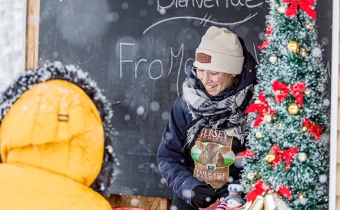 Lancement de la 4e édition du marché de Noël gourmand de Kingsey Falls