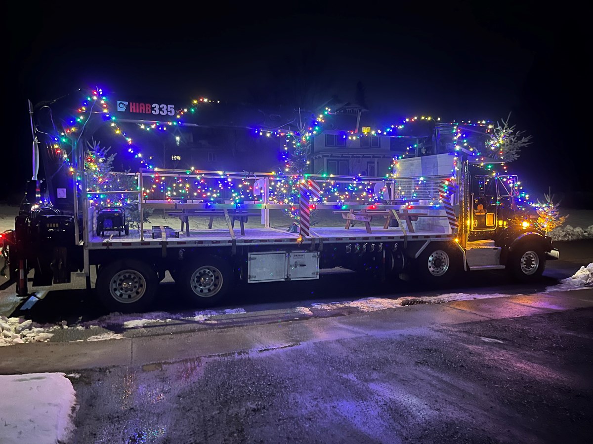 Pas moins de 5000 personnes ont salué le père Noël à Richmond