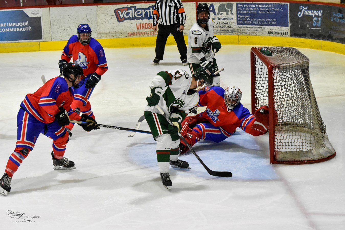 Le vendredi 5 janvier, le Nordik Blades de Val-des-Sources était de passage au Centre J. A. Lemay pour y affronter la deuxième meilleure équipe de la ligue régionale, le Desjardins-Wild de Windsor.