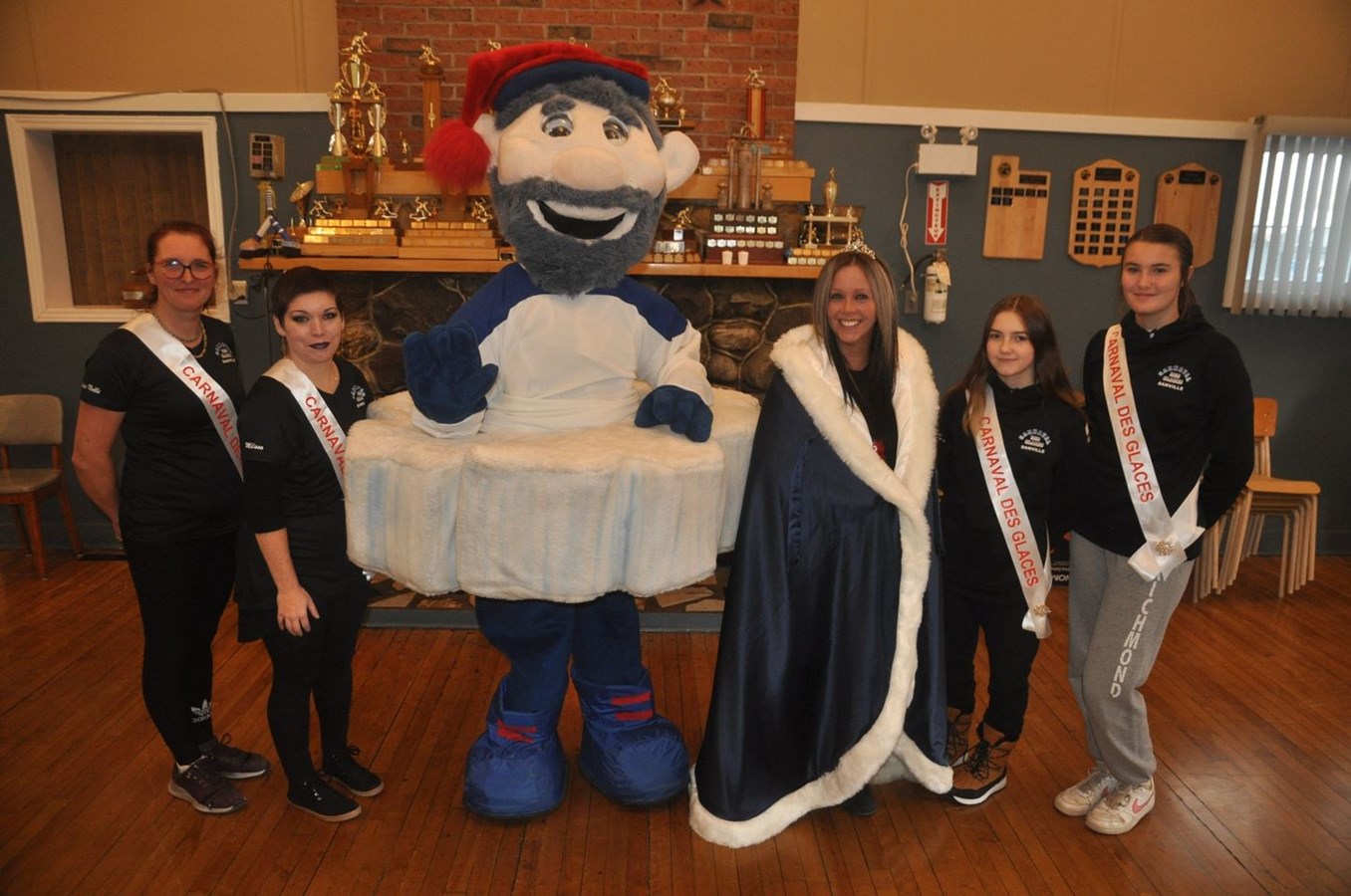Carnaval des Glaces de Danville : le groupe Yelo Molo et la LNI