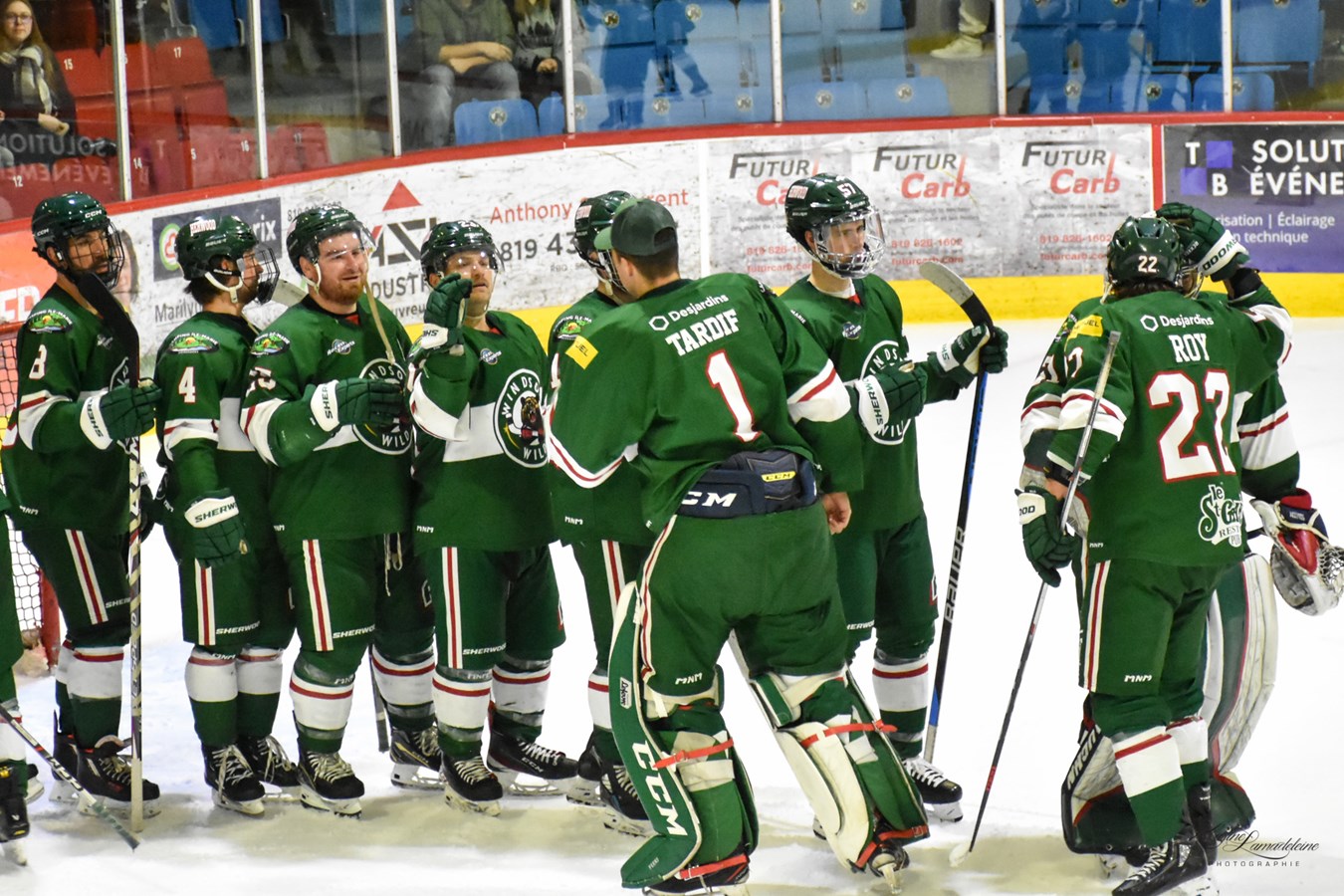 Le Desjardins - Wild de Windsor termine sa saison régulière avec une victoire et attend de connaître ses adversaires pour la ronde quart de finale qui débutera le 9 février.