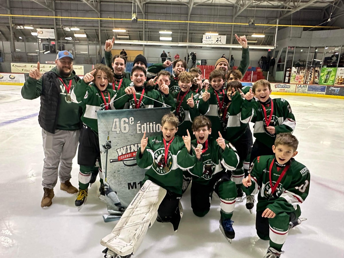 Desjardins Wild M13A champions grâce à une victoire de 2 à 1 contre le Blizzard de Rouville.