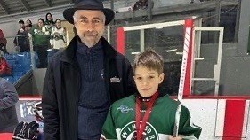 Bryan Richard, du Desjardins Wild, meilleur gardien de but M13A.