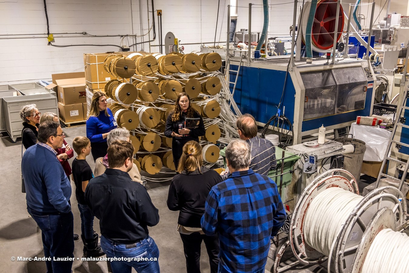 L’Apéro cochon, organisé par la chambre de commerce et d’entrepreneuriat des Sources (CCES) était de passage dans les locaux des Industries 3R de Danville, le jeudi 25 janvier dernier.