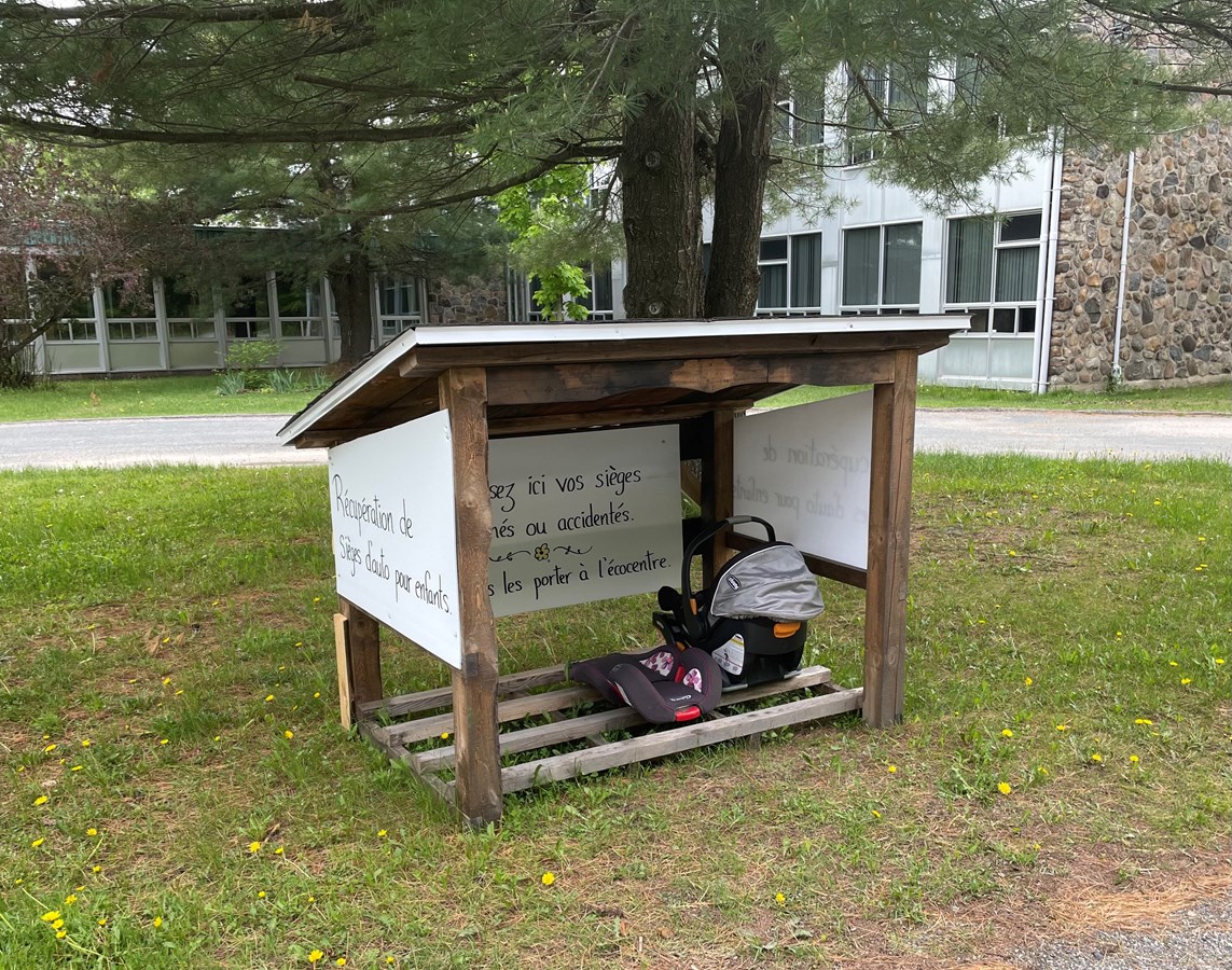 L’école Plein-Cœur de Richmond récupère les vieux sièges d’auto
