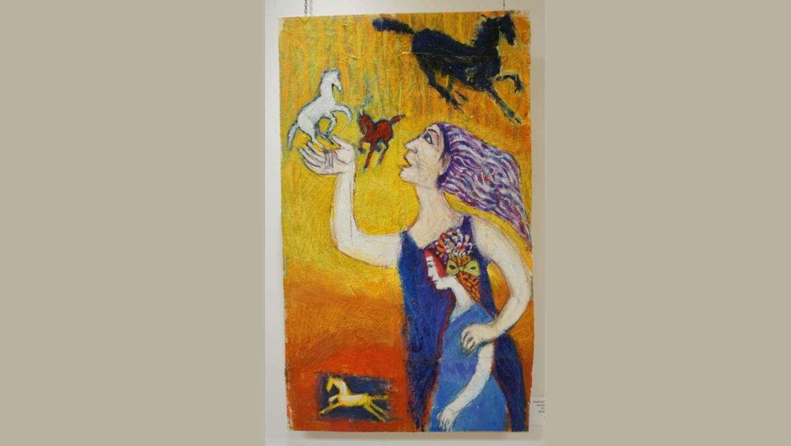 L’artiste Louise-André Roberge expose au CSSS des Sources