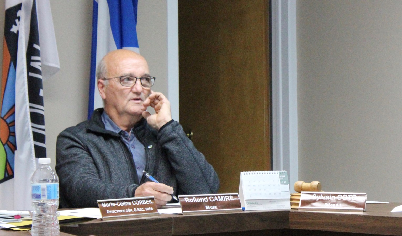 Rolland Camiré, maire de Val-Joli.
