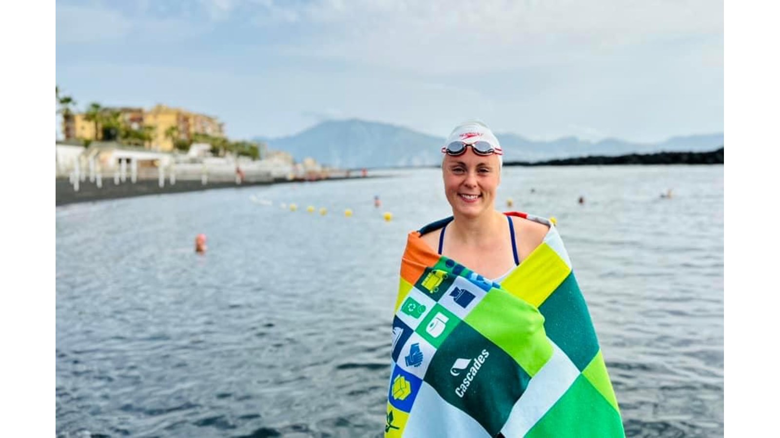 Marie-Laurence Lortie en entraînement à Naples. 