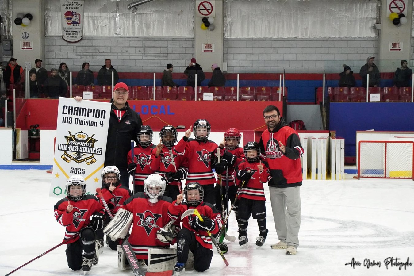 Un succès sur toute la ligne pour le tournoi de hockey M9 de Val-des-Sources