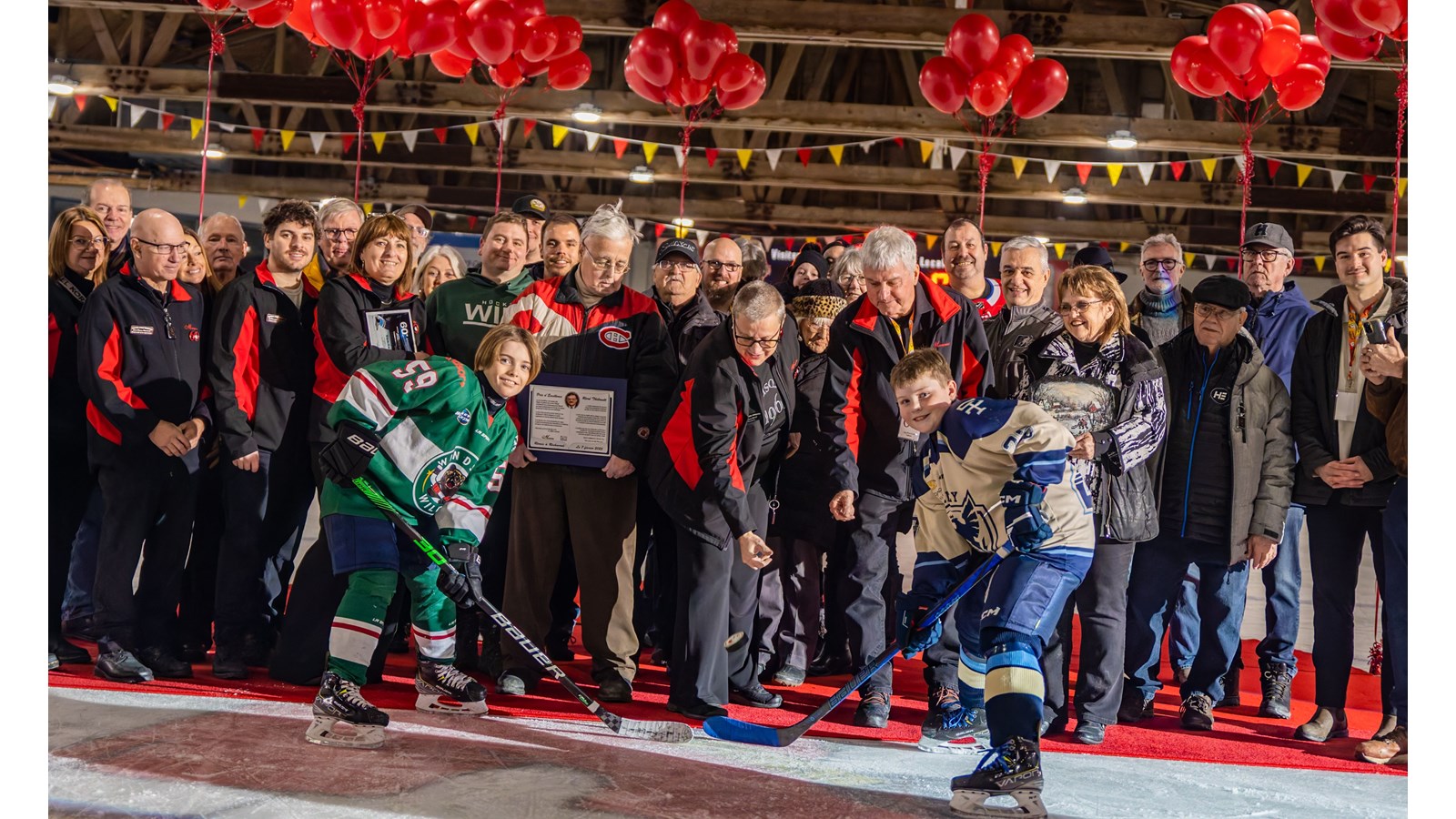 La présidente Jocelyne Morel et le président d’honneur Guy Marchand ont procédé à l’ouverture officielle de la 60e édition en présence de nombreux invités.