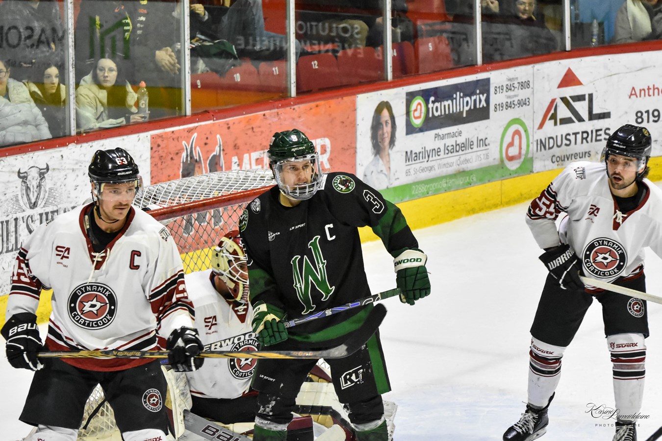 Qui prendra les devants dans la série entre le Dynamik et le Desjardins - Wild?