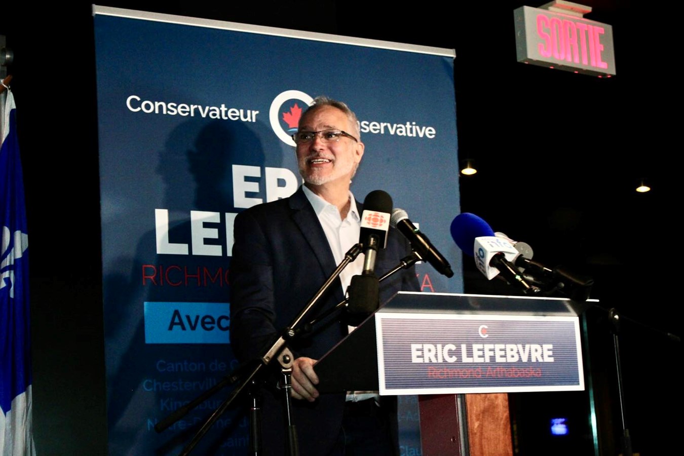 Richmond — Arthabaska : le conservateur devance le libéral