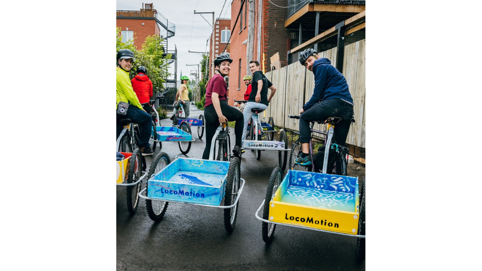 Ce projet vise à favoriser le démarrage de communautés de partage local d’automobiles entre particuliers et d’une flotte collective de vélos cargos électriques et de remorques à vélo.