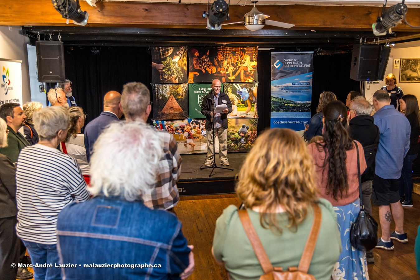 C’est réuni dans les locaux du P’tit bonheur de Saint-Camille que les 90 personnes présentes et issues du milieu du tourisme dans la région ont assisté au lancement officiel de la saison touristique dans la MRC des Sources.
