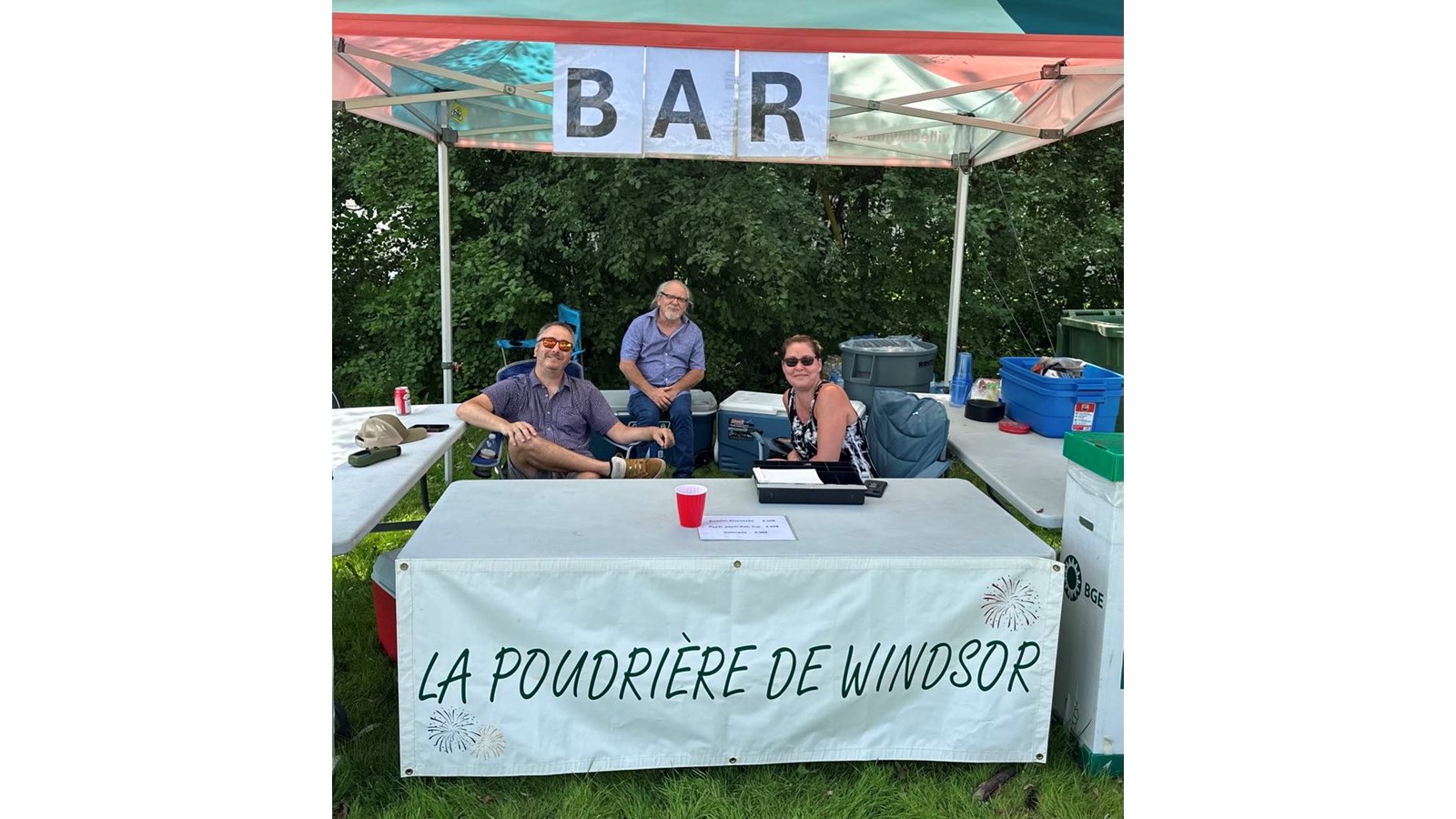 Bien sûr, il y avait toujours de moyen de se rafraîchir sur les lieux des festivités à Windsor.