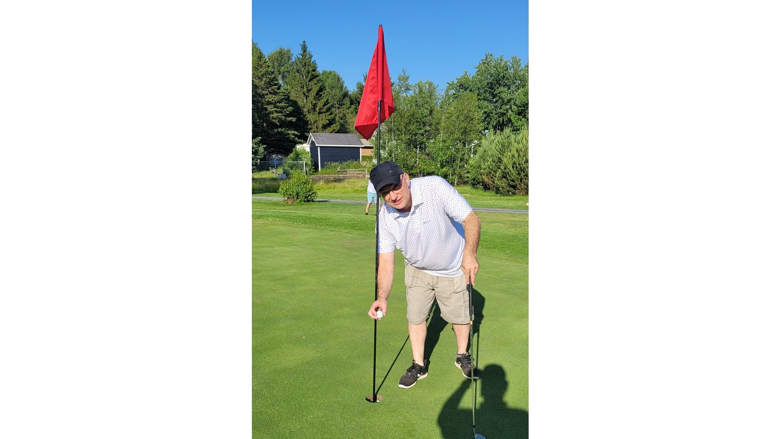 Le 25 juin dernier, M. Michel Péloquin a réalisé le rêve de tout golfeur en enregistrant un premier trou d’un coup.