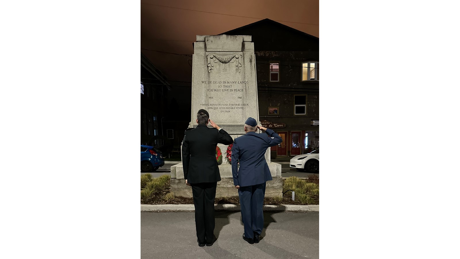 Commémoration du jour du Souvenir à Danville