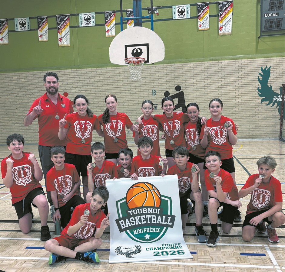 L’équipe des jeunes de l’école ADS de Danville qui a remporté les grands honneurs de l’édition 2026.