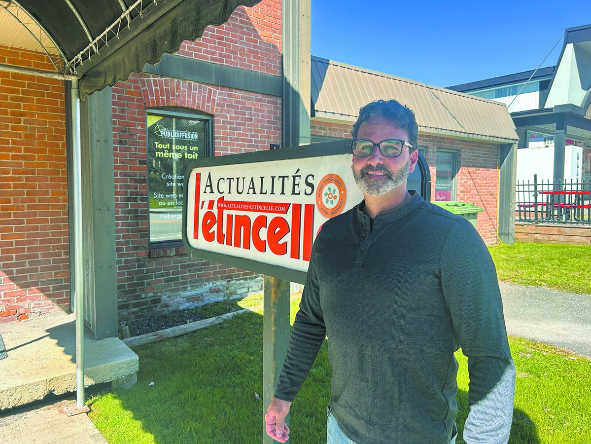 Dominic Bouffard était de passage dans nos bureaux.