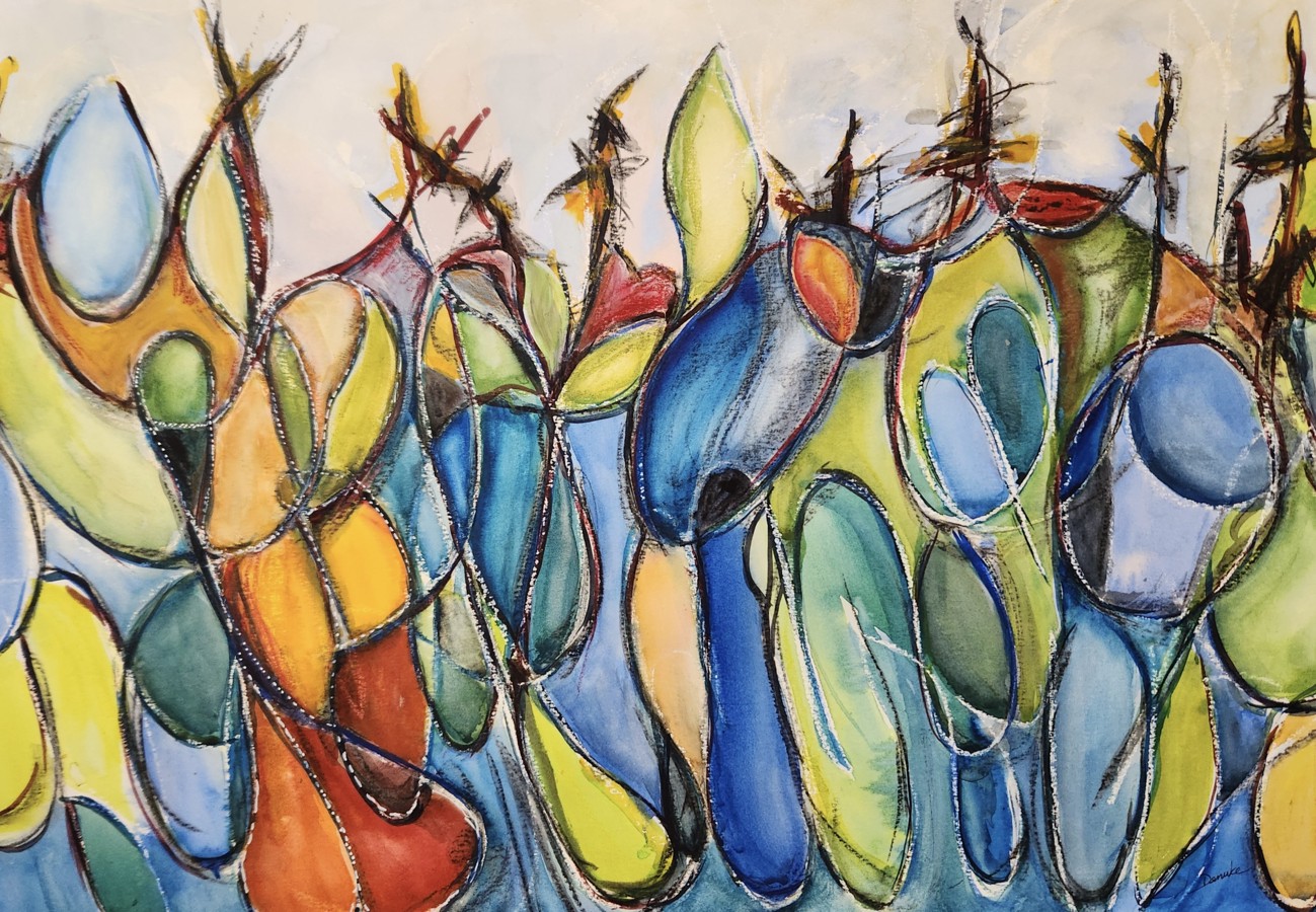 Le Centre des femmes, Le point d’ancrage de Val-des-Sources présentera au cours des prochaines semaines des créations en art visuel de l’artiste danvilloise Denise Kusters.
