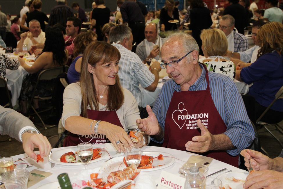 Souper aux Homard de la fondation du CSSS
