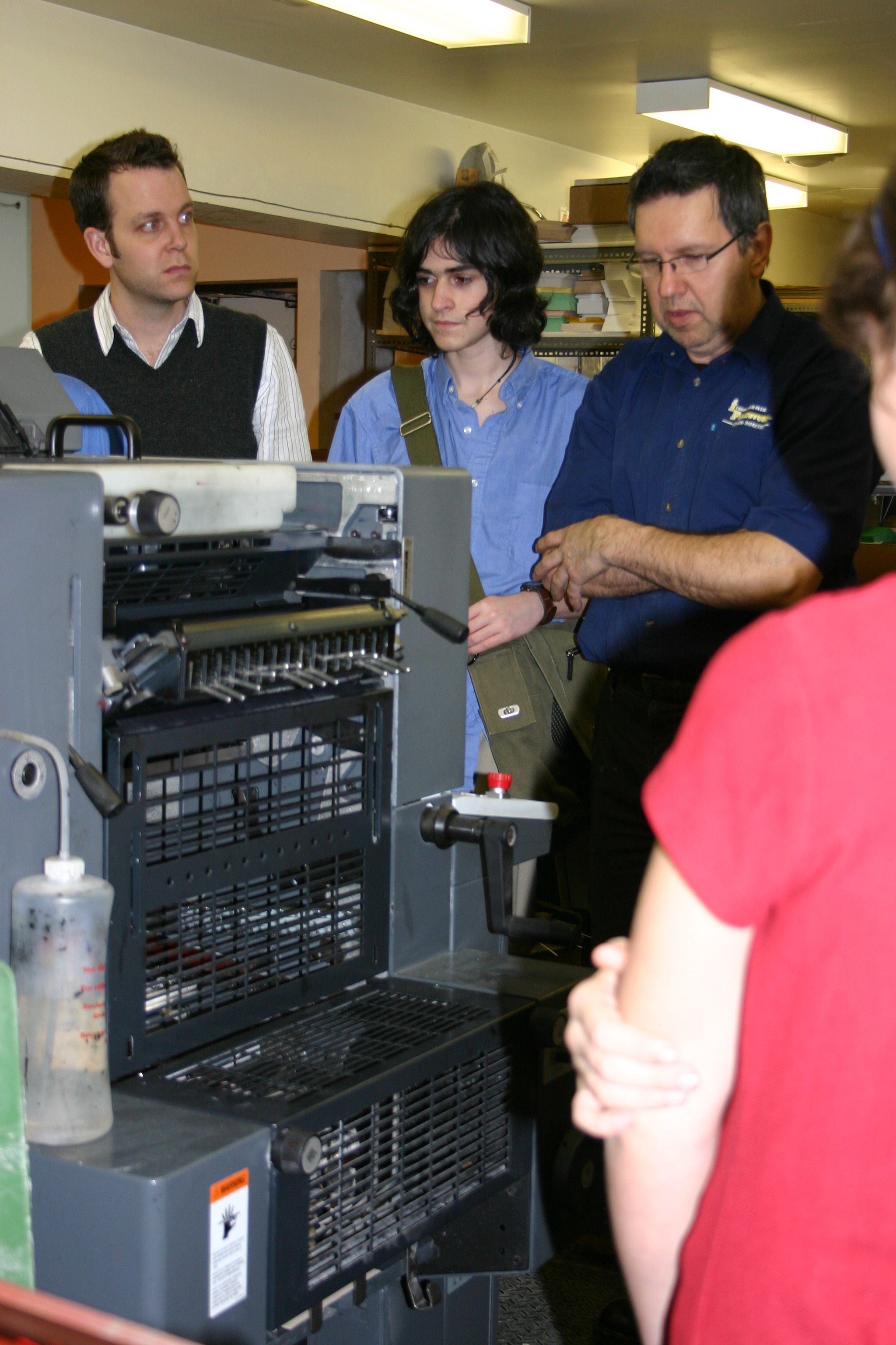 Visite de l'imprimerie Publidiffusion