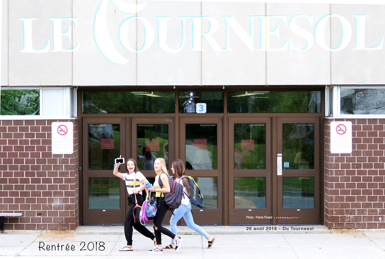 Rentrée scolaire 2018 au Tournesol