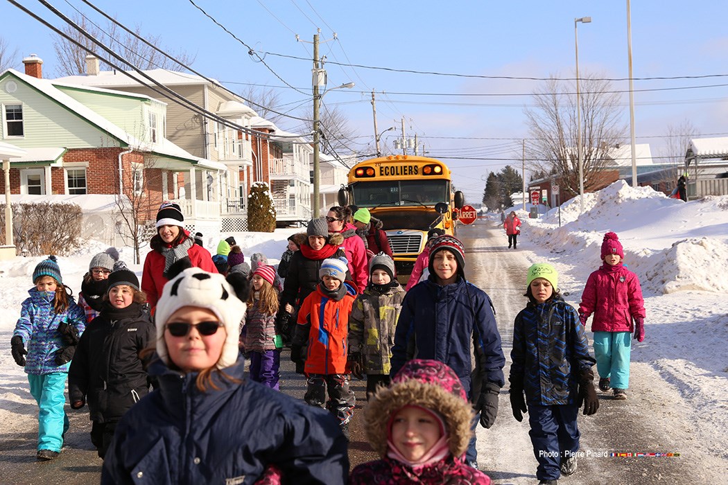 Bus scolaires - Marche pour la sécurité