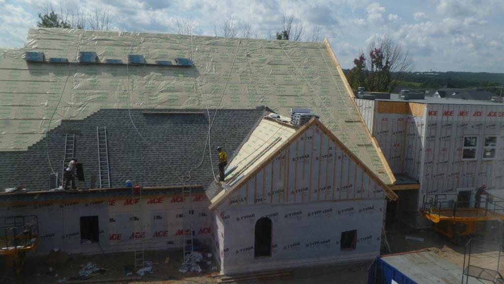 Reconstruction de l'église