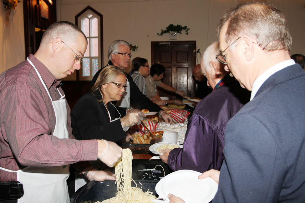 Caisse de Ardoise - 1er souper au spaghetti