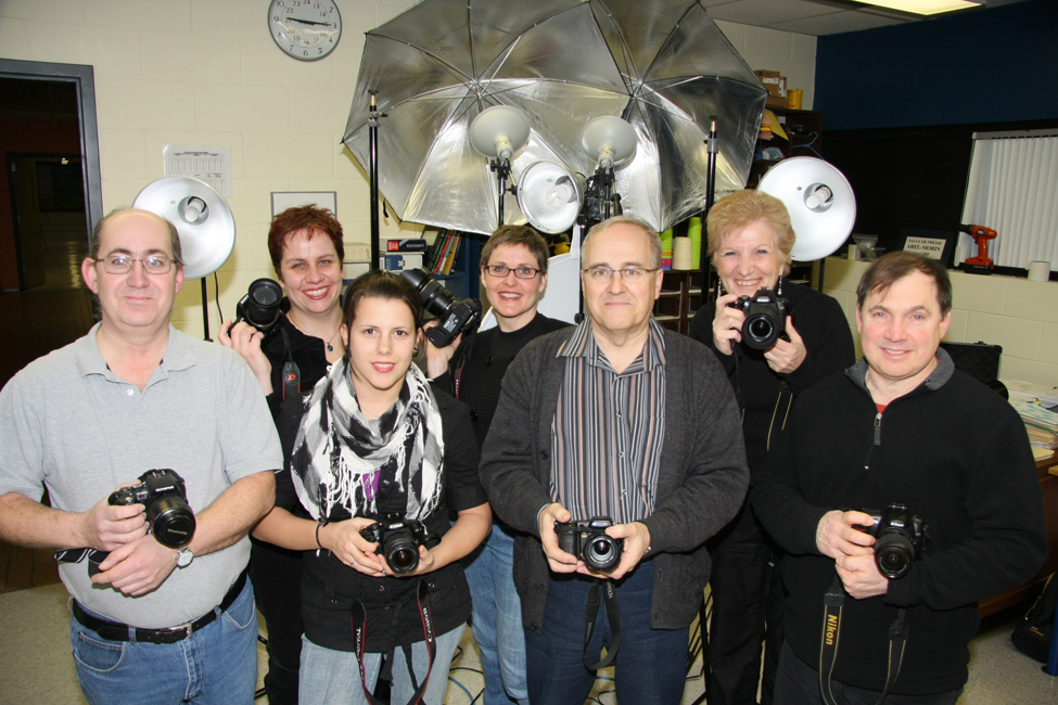 Groupe d'étudiants hiver 2009 - Photos camera reflex
