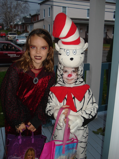 Halloween sur la rue Ambroise-Dearden