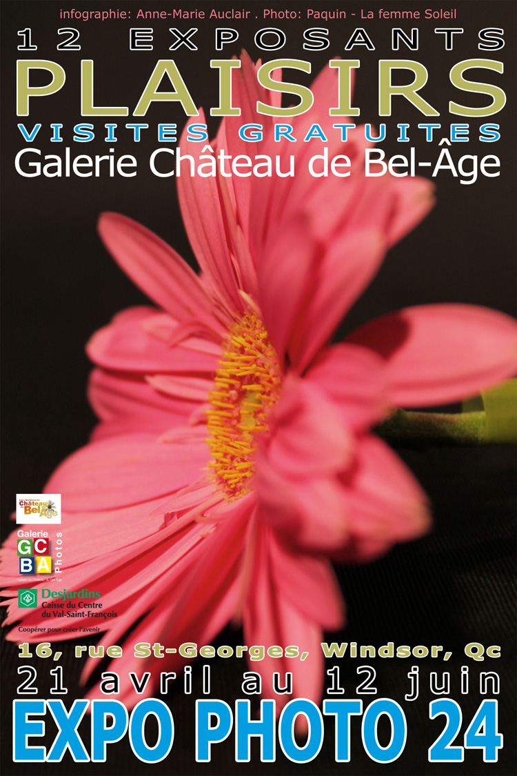 EXPO PHOTO à la galerie du Château du Bel-Âge