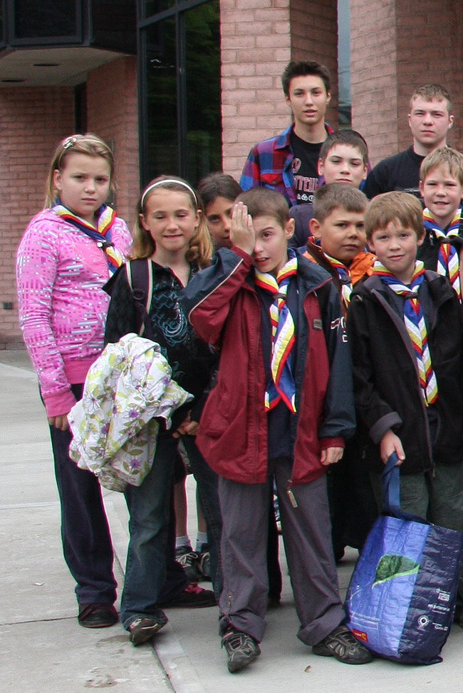Scouts et louveteaux de Windsor et VSF