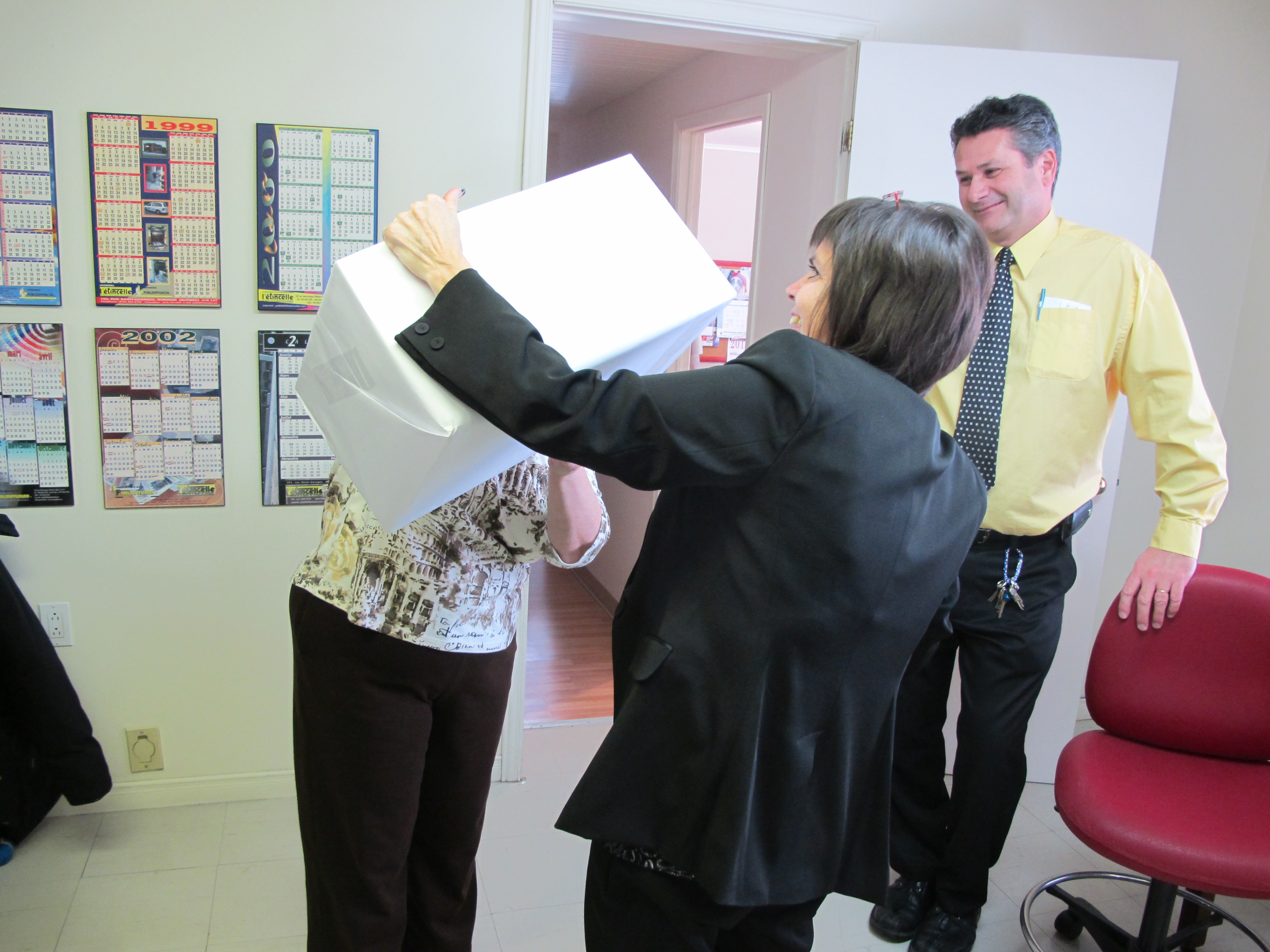 Pige gagnants Promotion des Fêtes 2010 avec la Chambre de Commerce