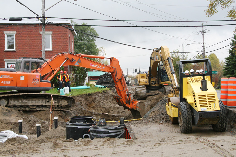 Grands travaux de voirie