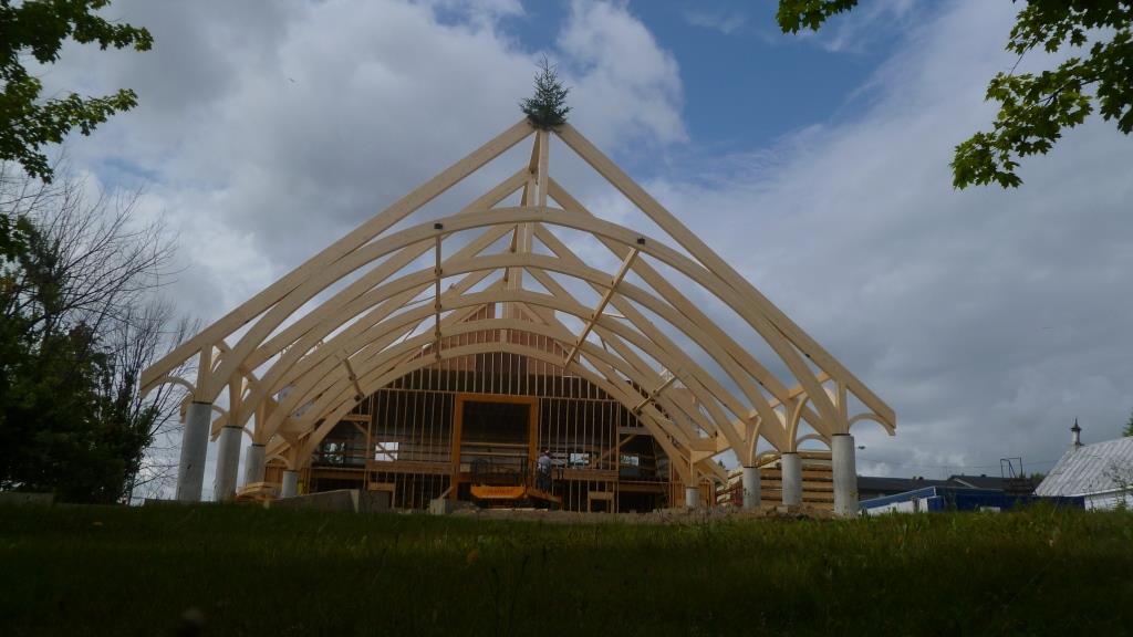 Reconstruction de l'église