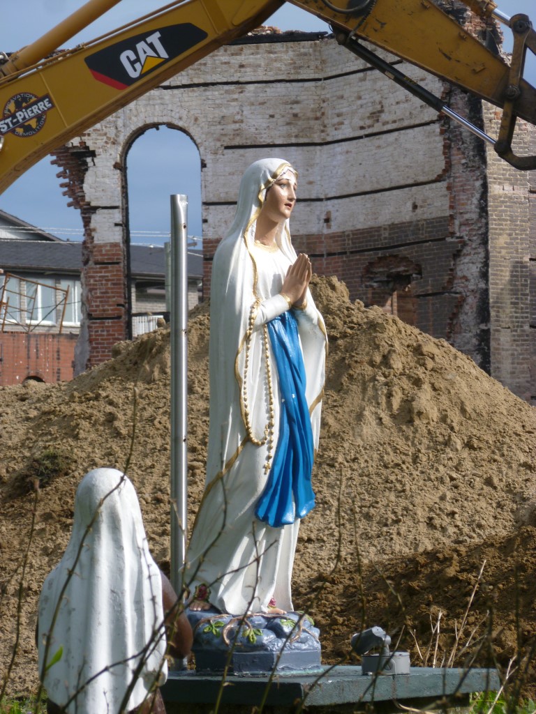 Démolition église