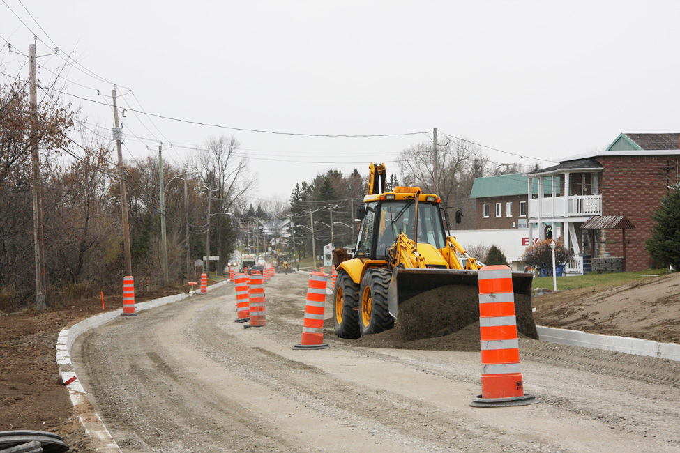 Grands travaux de voirie
