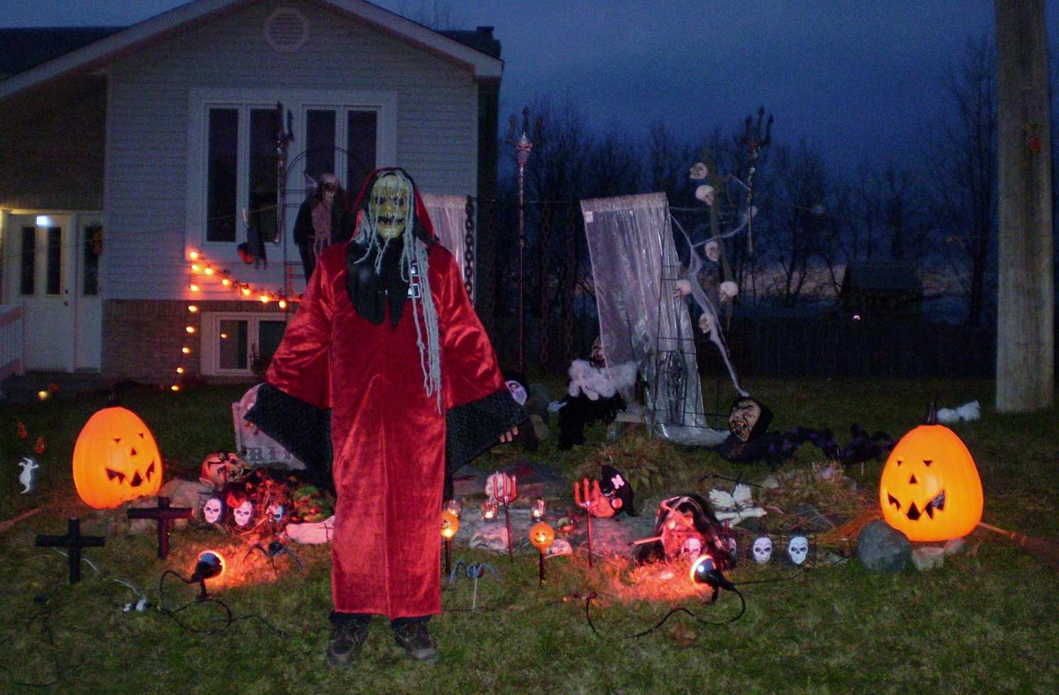 Décor d'halloween