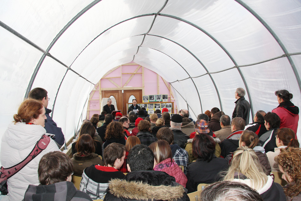 Serre-tunnel de la coop Jardi-Serre