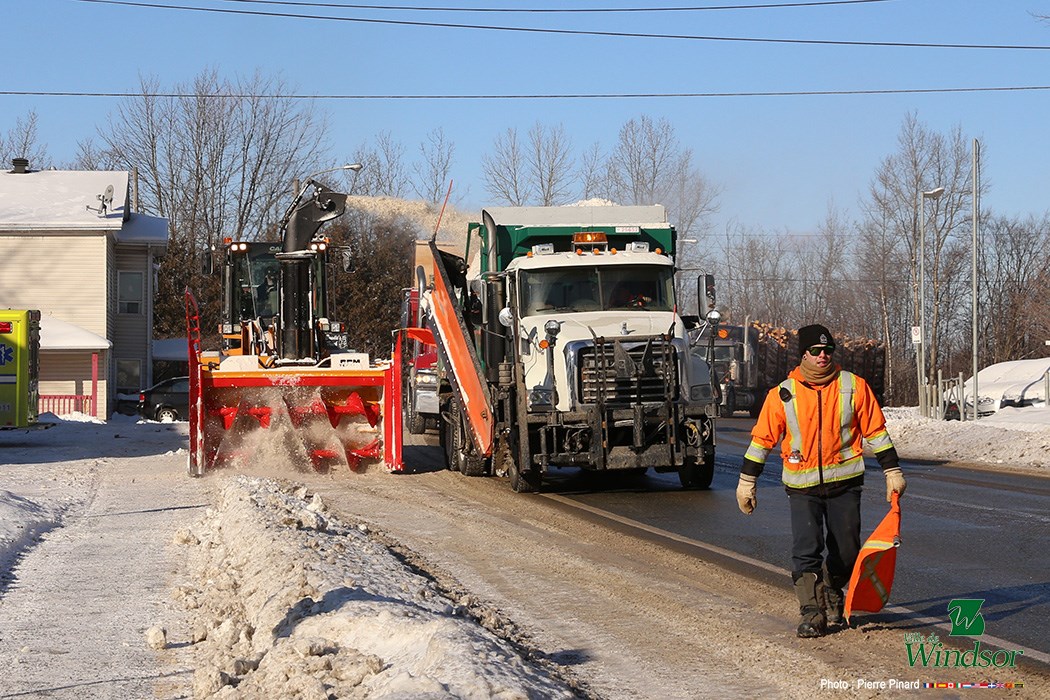 Déneigement 2016 windsor