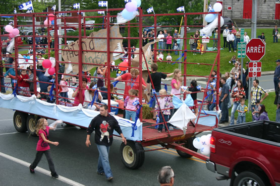 Parade de la St-Jean à St-François